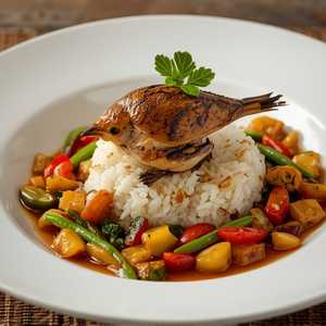 Grilled Quail