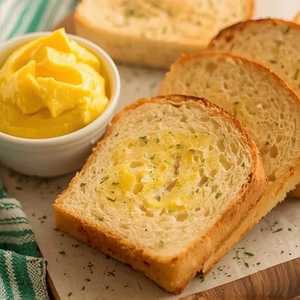 Mango Butter and Pressed Cuban Bread