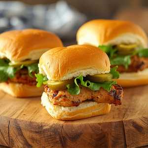 3 Chicken Sliders