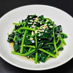 Garlic Wilted Spinach