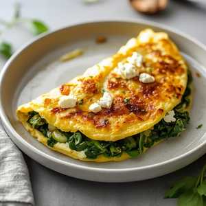 Fresh Spinach and Feta Cheese
