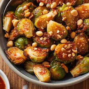 Szechuan Brussel Sprouts