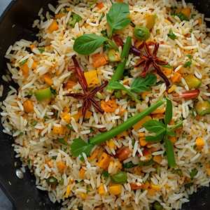 Veg Pulao Rice Bowl