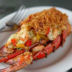 Lobster, Baked Stuffed