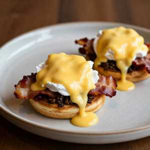 Eggs Benedict With Bacon