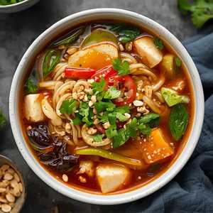 Tom Yum Noodle With Vegetable & Tofu