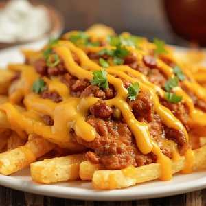 Chili Fries & Squeeze