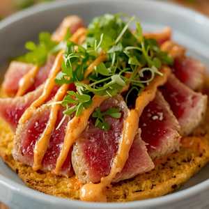 Tuna Tostada