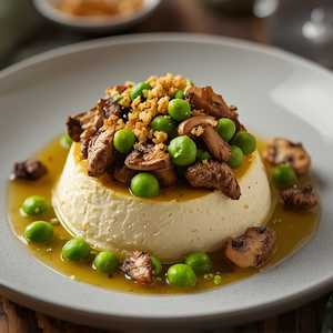 Morel mushroom sauté