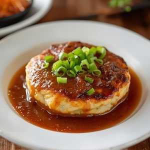 Beef Egg Foo Young 牛蓉蛋