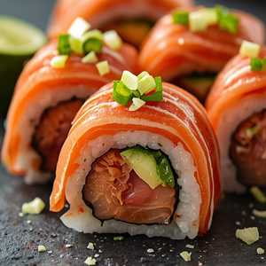 Yellowtail And Scallion Roll