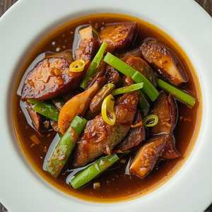 Eel w/ Chinese Chives in Brown Sauce