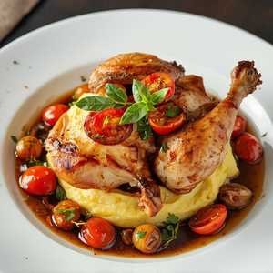 Sage Roasted Texas Half Chicken