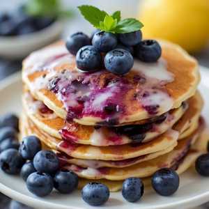 Lemon Blueberry Cakes