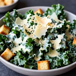 Baby Kale Caesar Salad
