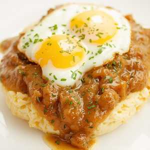 Cream Biscuit & Country Sausage Gravy