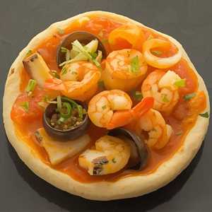 Garlic Seafood² Mini Pizza