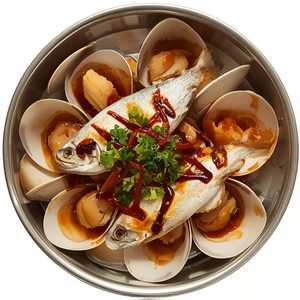 Steamed Clam In Xo Sauce Xo银鱼蒸花蚬