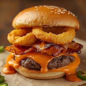 HABANERO JALAPEÑO BACON CHEESEBURGER