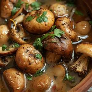 Mixed Dashi Mushrooms (V)