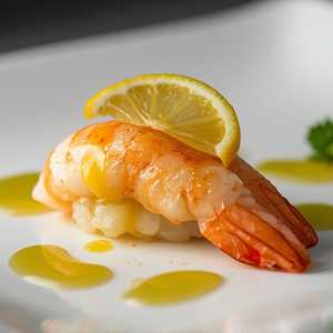 Dashi Olive Sweet Shrimp