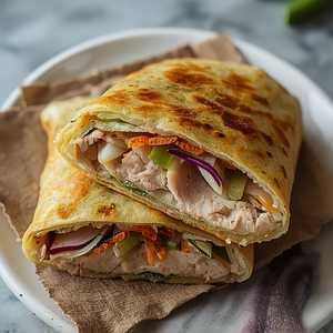 Old School Scallion Pancake Roll