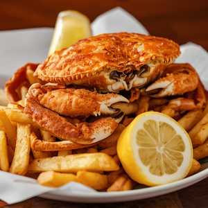 Fried Soft-Shell Crab Plate (One Crab)