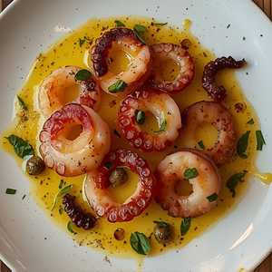 Spanish Octopus Carpaccio