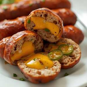 Scq Cheddar Jalapeño Hot Links