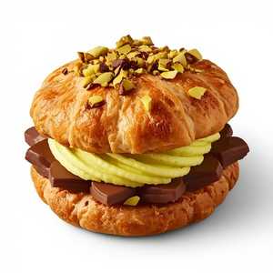 Pistachio and Chocolate Croissant