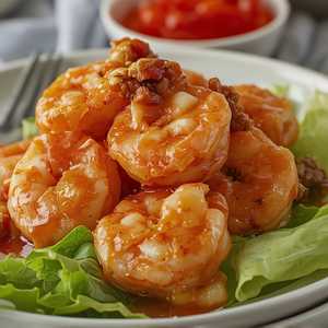 Honey Walnut Prawns