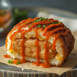 Buffalo Katsu Musubi