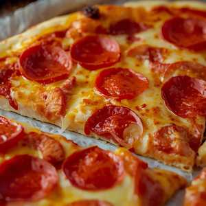 Pepperoni Pan Pizza