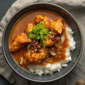 Curry-agé Rice Bowl