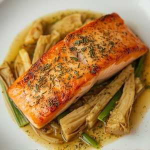Pan Roast Salmon