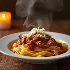 Pappardelle Al Ragú Di Agnello
