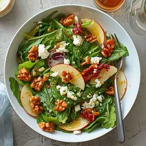 Apple, Gorgonzola + Candied Walnuts