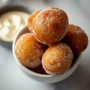 Maple Stuffed Donut Holes
