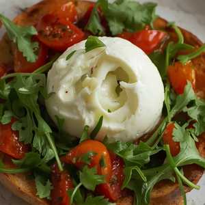 CREAMY BURRATA + TOAST