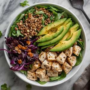 Large Avocado Tofu Bowl