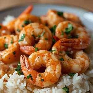 Izzy's Drunken Prawns