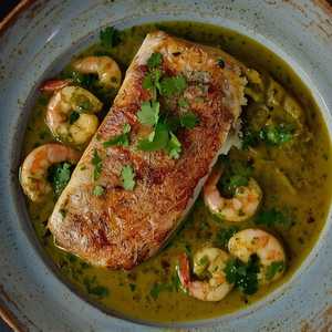 Huachinango en Salsa Verde