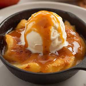 HOMEMADE APPLE COBBLER
