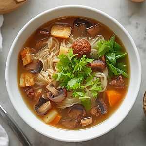 Buddha's (Vegetarian) Noodle Soup