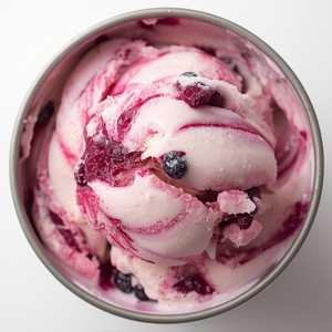 Buttermilk-berry swirl ice cream – pint
