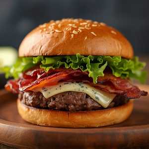 Bleu Cheese Bacon Burger
