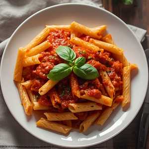 Spaghetti with salad or tomato sauce
