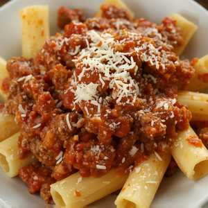Rigatoni al Sugo di Carne