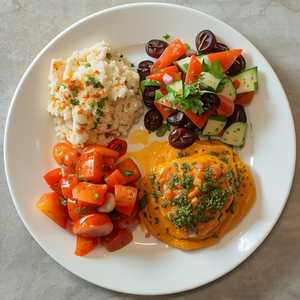 Small Vegetarian Plate