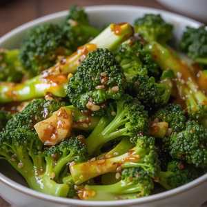 Ginger Soy Chinese Broccoli